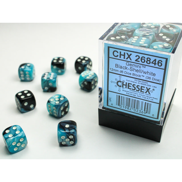 Chessex Dice (Gemini) 12d6 (16mm)