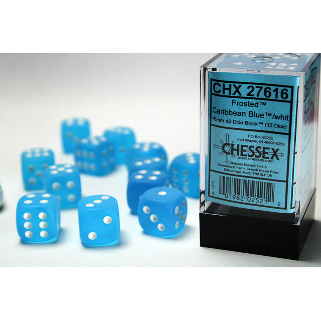Chessex Dice Frosted 12d6