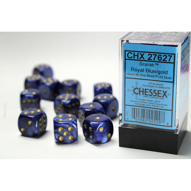 Chessex Dice Scarab 12d6