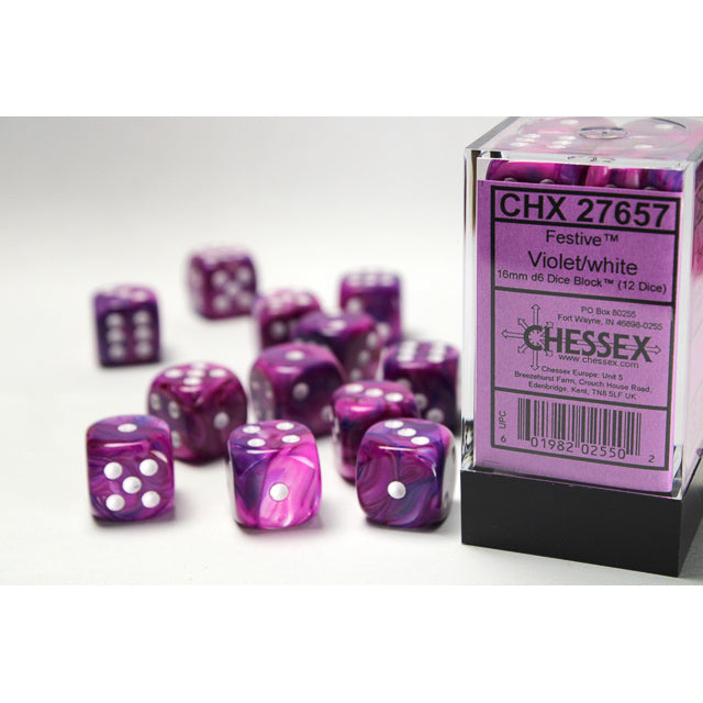 Chessex Dice Festive 12d6