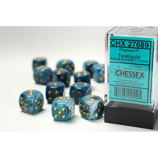 Chessex Dice Phantom 12D6