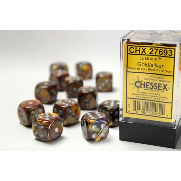 Chessex Dice Lustrous 12d6