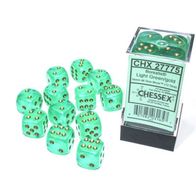 Chessex Dice Borealis 12d6