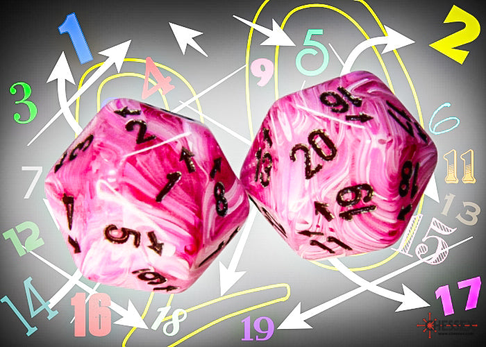 Chessex –  Spindown D20 (Single Dice)