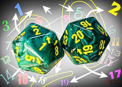 Chessex –  Spindown D20 (Single Dice)