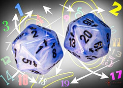 Chessex –  Spindown D20 (Single Dice)