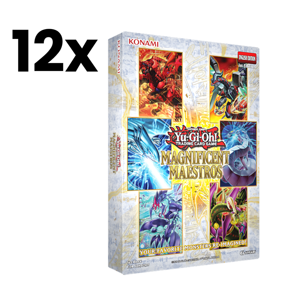 YGO Boxed Set - Magnificent Maestros 3-Pack Tuckbox Case (1st Edition)
