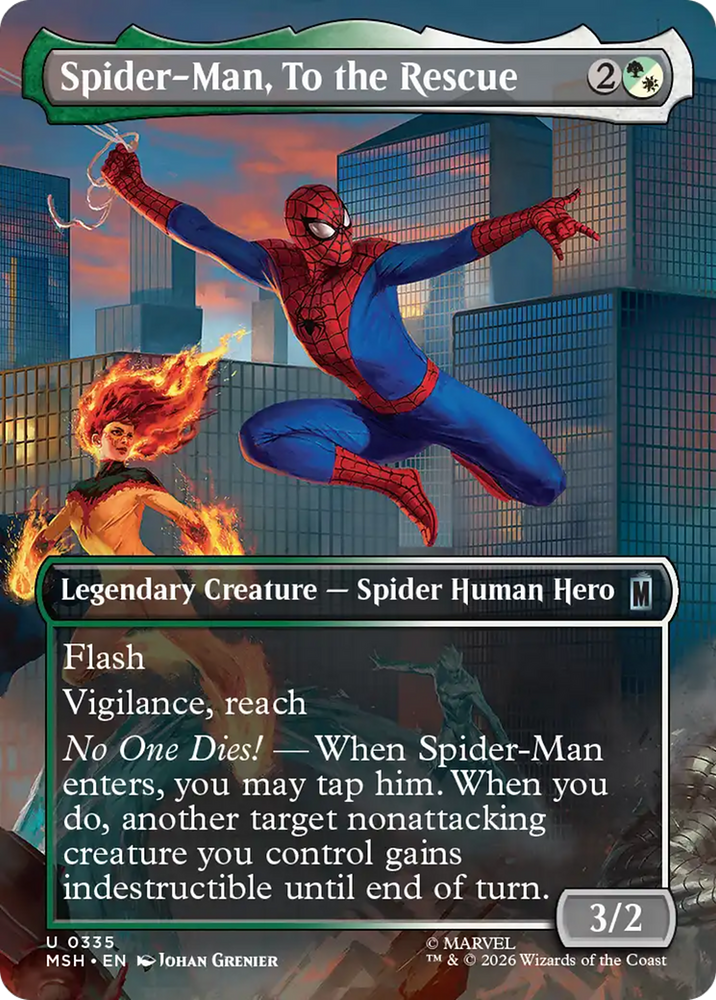 Spider-Man, To the Rescue (Borderless) [Marvel Super Heroes]