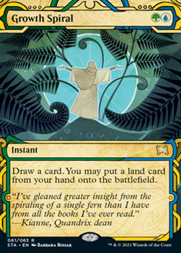 Growth Spiral (Foil Etched) [Strixhaven: Mystical Archive]