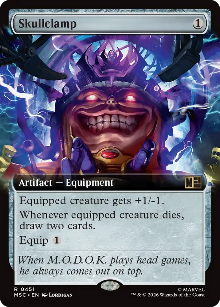 Skullclamp (Extended Art) [Marvel Super Heroes Commander]