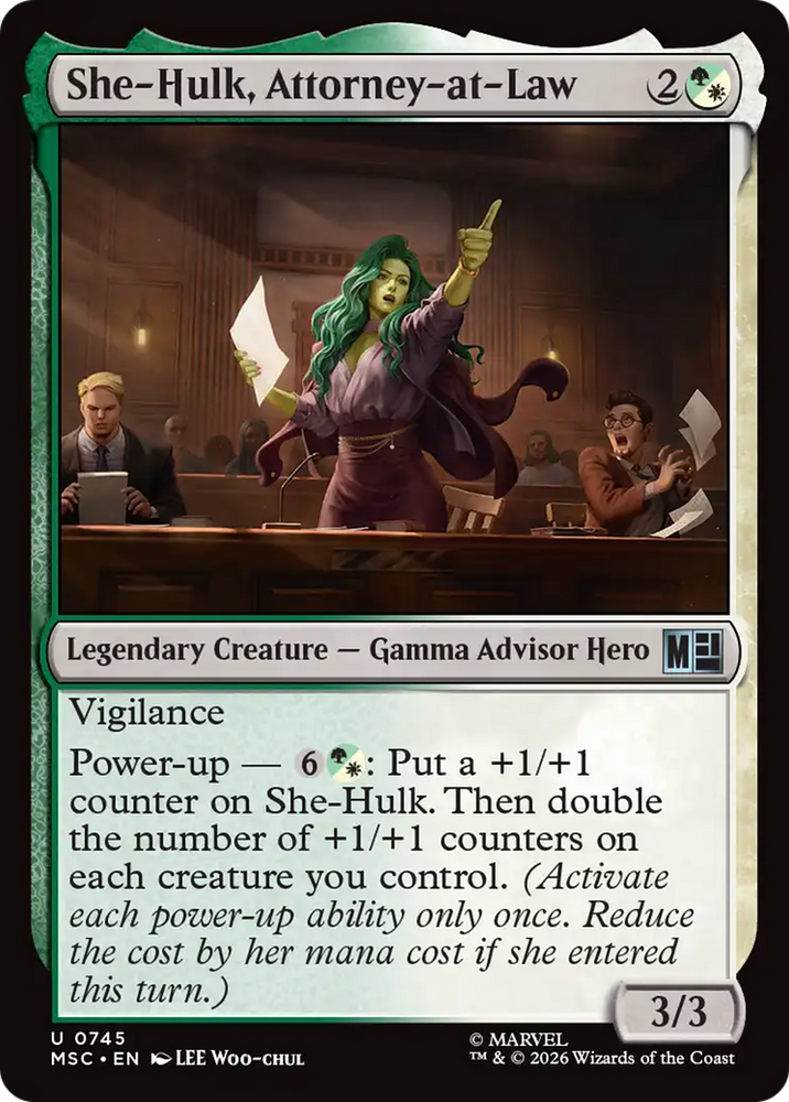 She-Hulk, Attorney-at-Law [Marvel Super Heroes Commander]