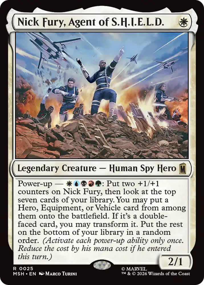 Nick Fury, Agent of S.H.I.E.L.D. [Marvel Super Heroes]