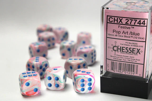 Chessex Dice Festive 12d6