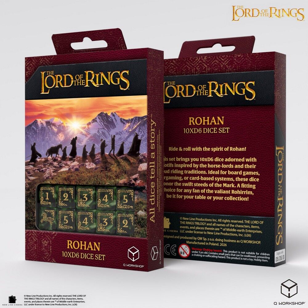 Q-Workshop - Lord of the Rings dice sets