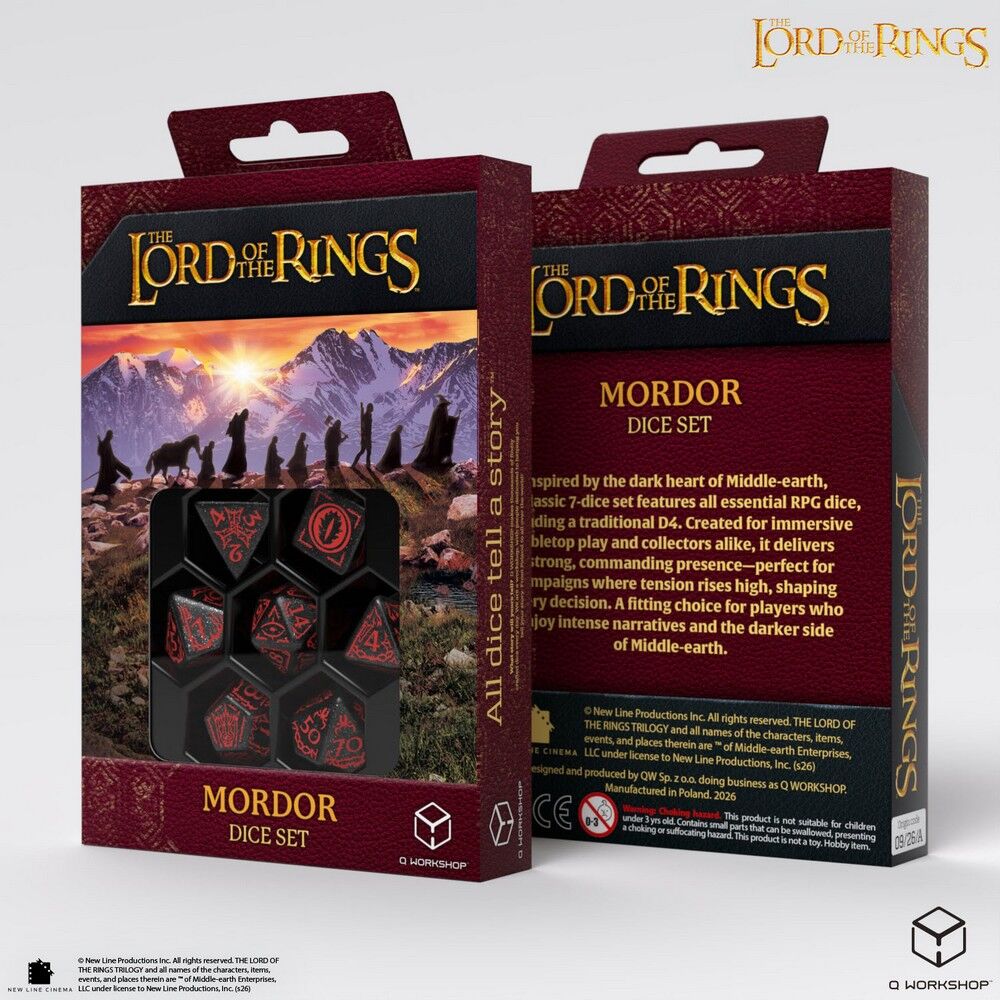 Q-Workshop - Lord of the Rings dice sets