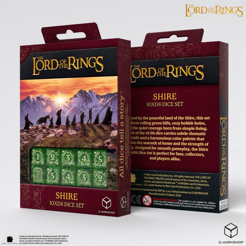 Q-Workshop - Lord of the Rings dice sets