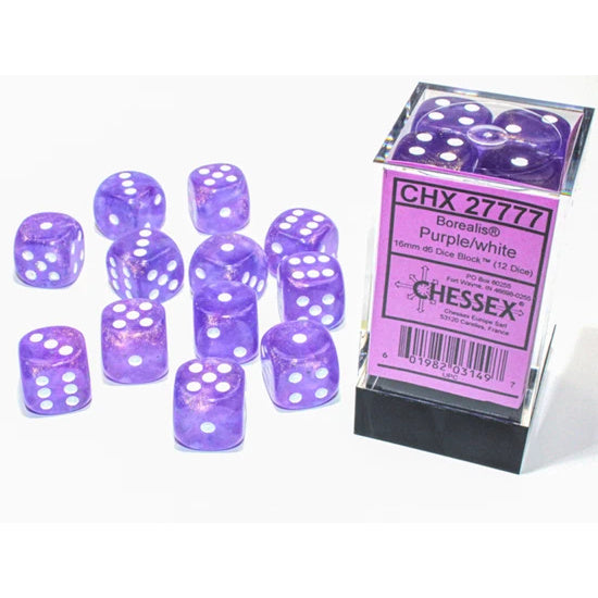 Chessex Dice Borealis 12d6