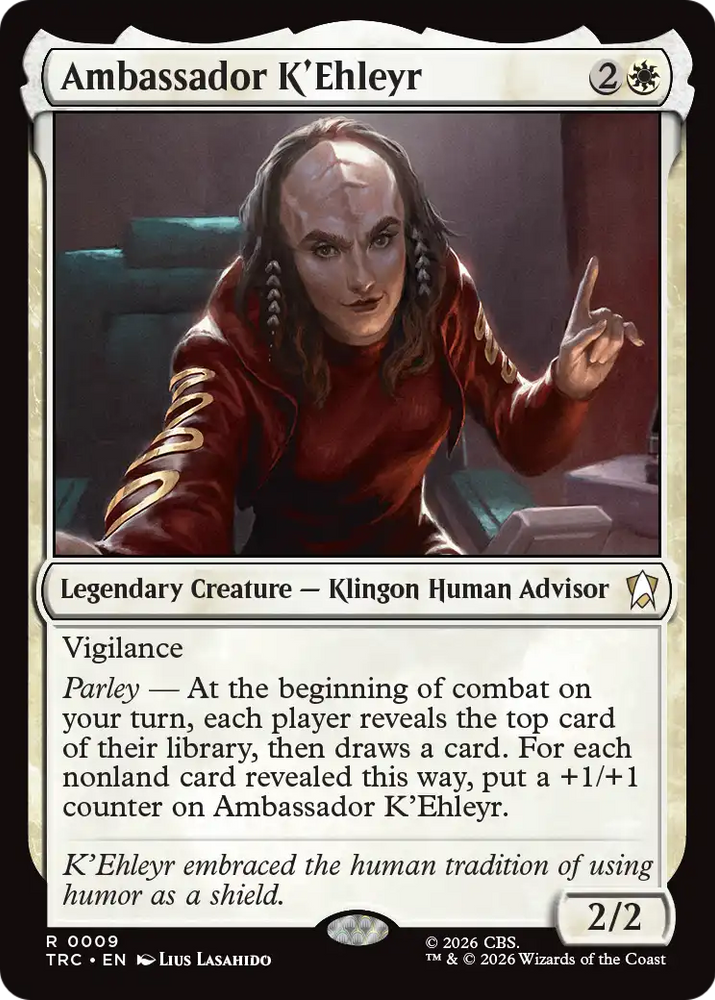 Ambassador K'Ehleyr (Surge Foil) [Star Trek Commander]