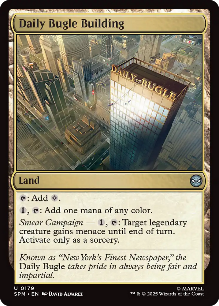 Daily Bugle Building [Marvel's Spider-Man]