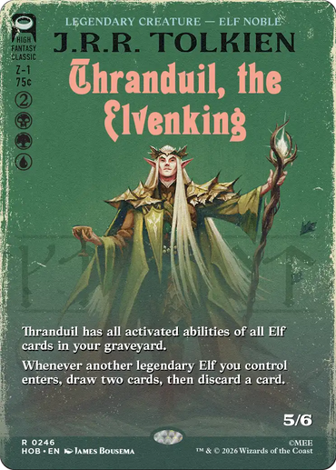 Thranduil, the Elvenking (Borderless) [The Hobbit]