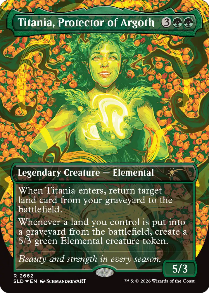 Titania, Protector of Argoth [Secret Lair Drop Series]