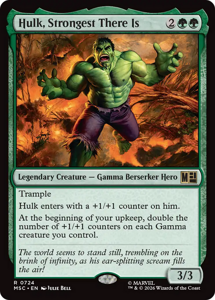Hulk, Strongest There Is [Marvel Super Heroes Commander]