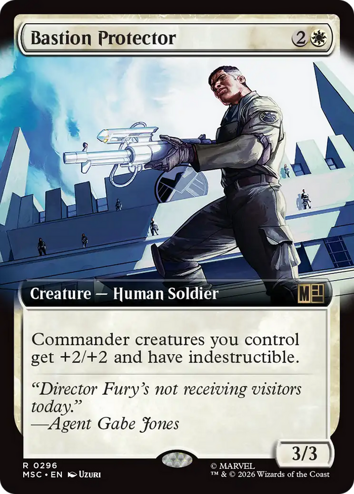 Bastion Protector (Extended Art) [Marvel Super Heroes Commander]