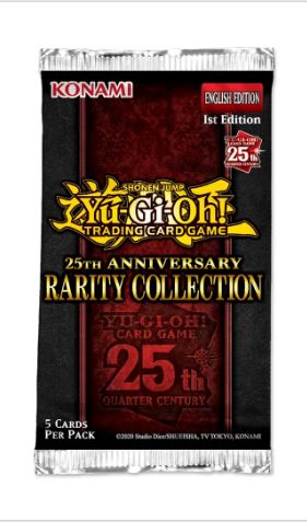 YGO Blister Pack - 25th Anniversary Rarity Collection (1st Edition)