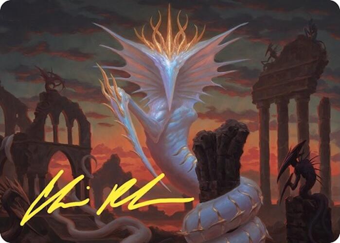 Sliver Gravemother Art Card (Gold-Stamped Signature) [Commander Masters Art Series]