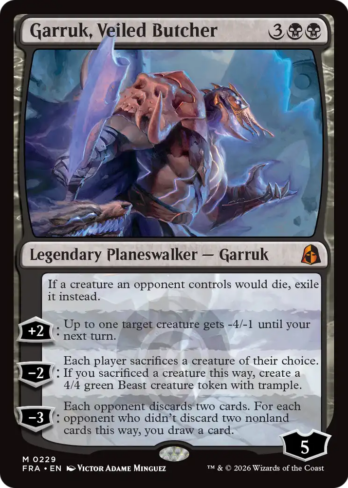 Garruk, Veiled Butcher [Reality Fracture]