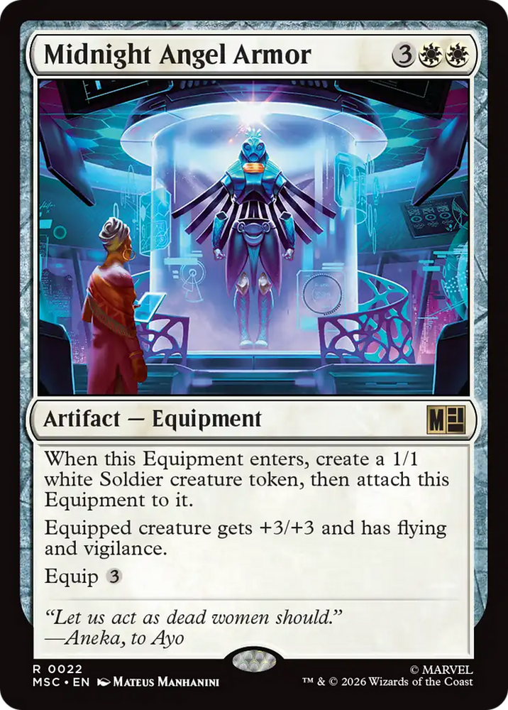 Midnight Angel Armor [Marvel Super Heroes Commander]