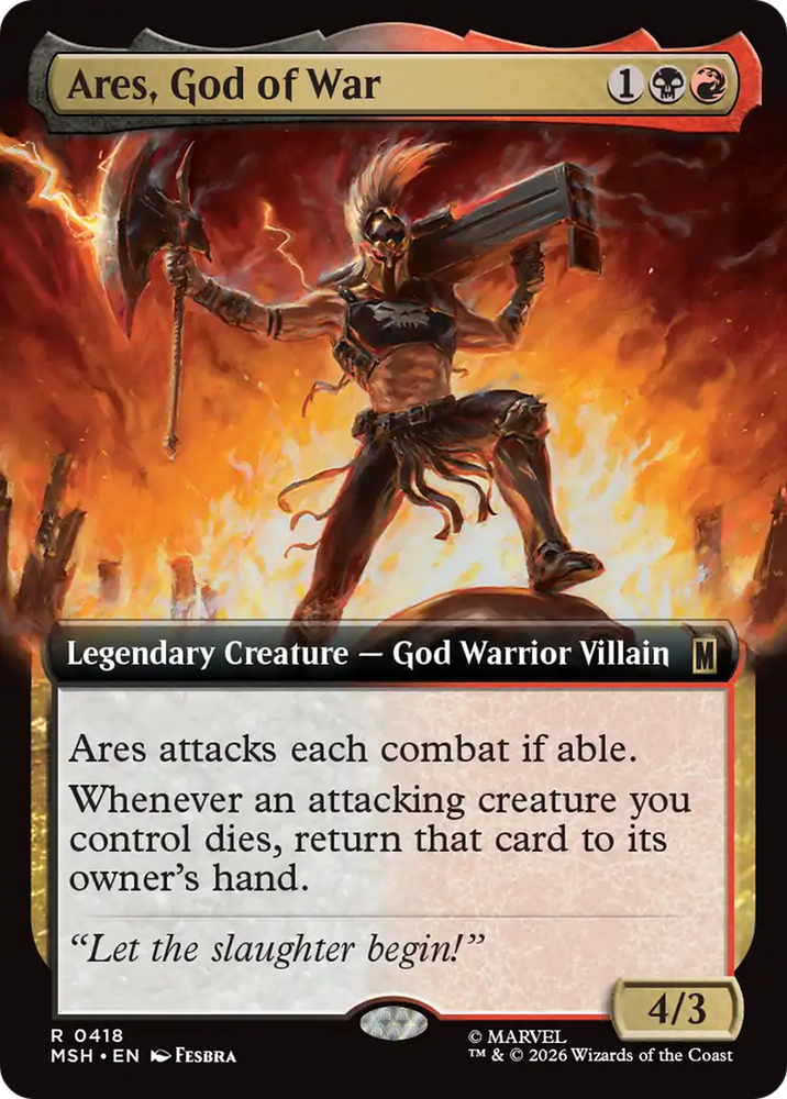 Ares, God of War (Extended Art) [Marvel Super Heroes]