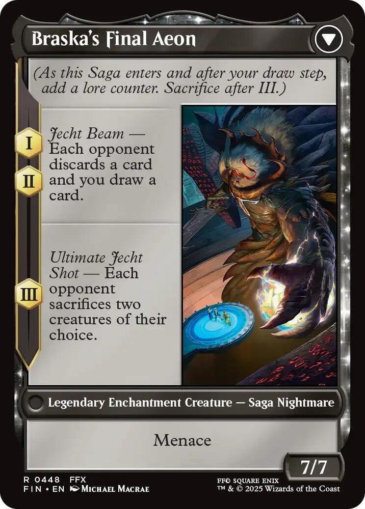 Jecht, Reluctant Guardian // Braska's Final Aeon (Extended Art) [FINAL FANTASY]