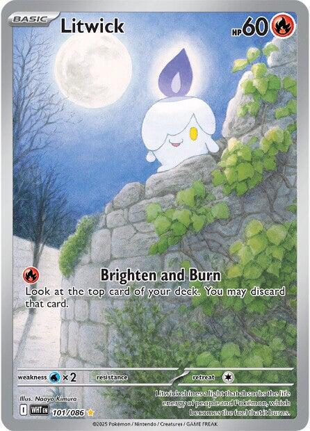 Litwick (101/086) [Scarlet & Violet: White Flare]
