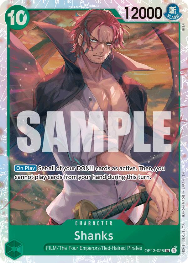 Shanks [Carrying On His Will]
