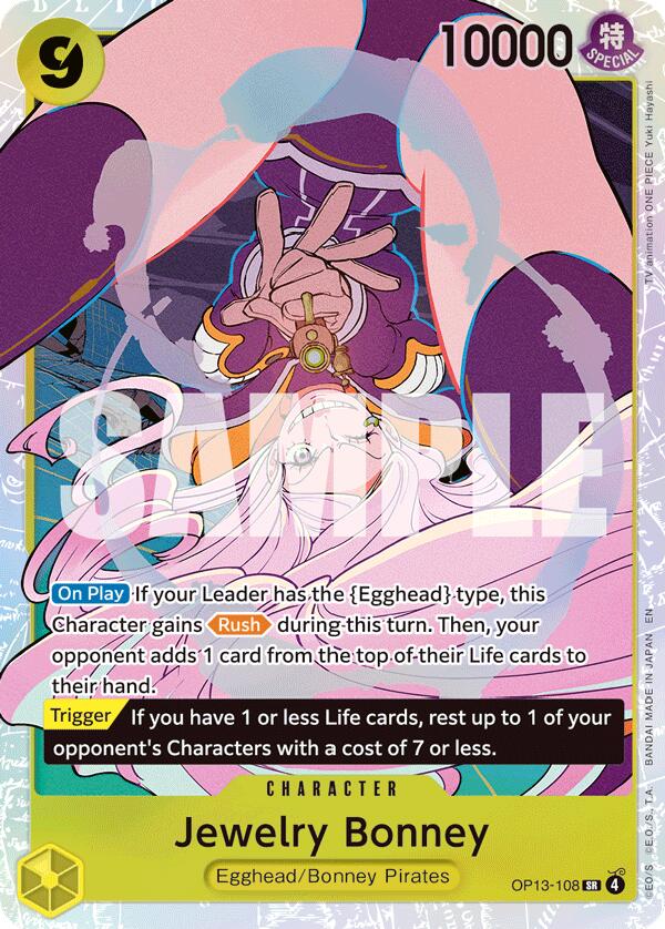 Jewelry Bonney [Carrying On His Will]