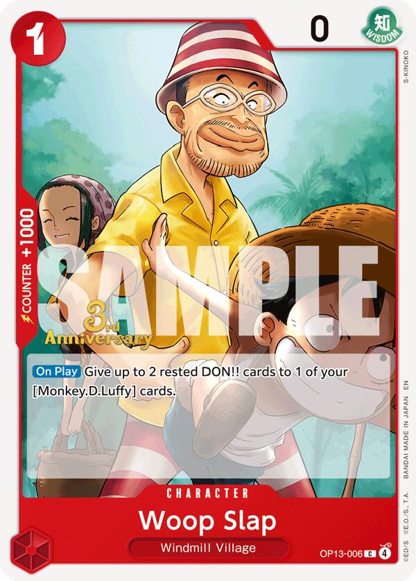 Woop Slap [Carrying On His Will: 3rd Anniversary Tournament Cards]