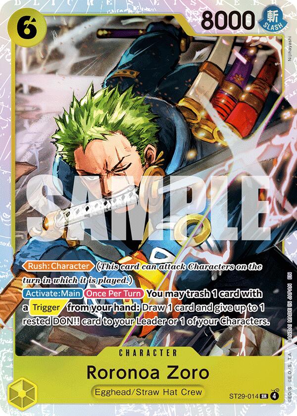 Roronoa Zoro [Starter Deck: Egghead]
