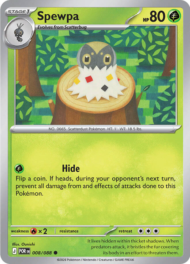 Spewpa (008/088) [Mega Evolution: Perfect Order]