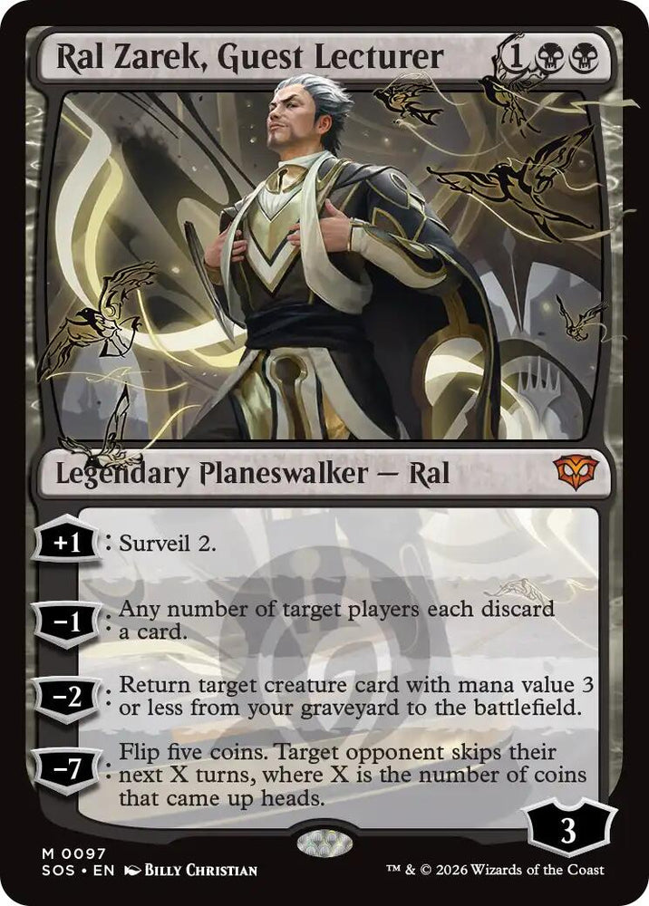 Ral Zarek, Guest Lecturer [Secrets of Strixhaven Promos]