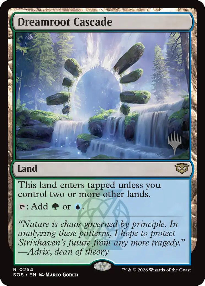 Dreamroot Cascade [Secrets of Strixhaven Promos]