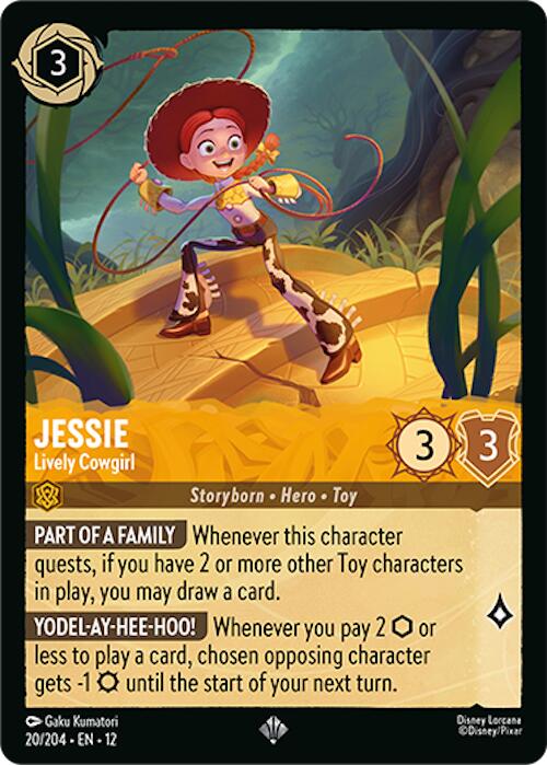 Jessie - Lively Cowgirl (20/204) [Wilds Unknown]