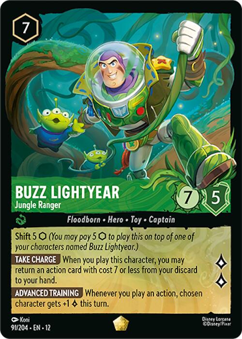 Buzz Lightyear - Jungle Ranger (91/204) [Wilds Unknown]