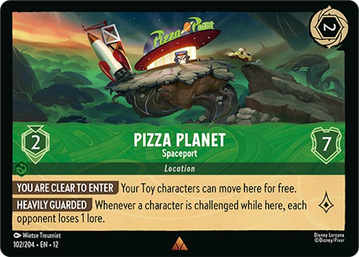 Pizza Planet - Spaceport (102/204) [Wilds Unknown]