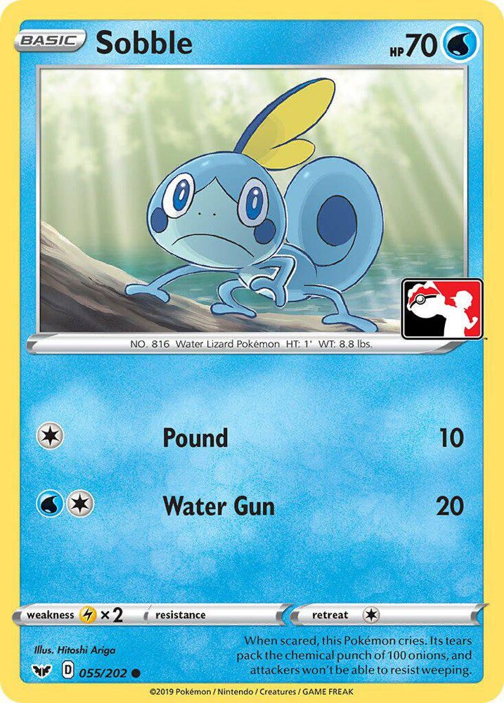Sobble (055/202) (Library Exclusive) [Sword & Shield: Base Set]