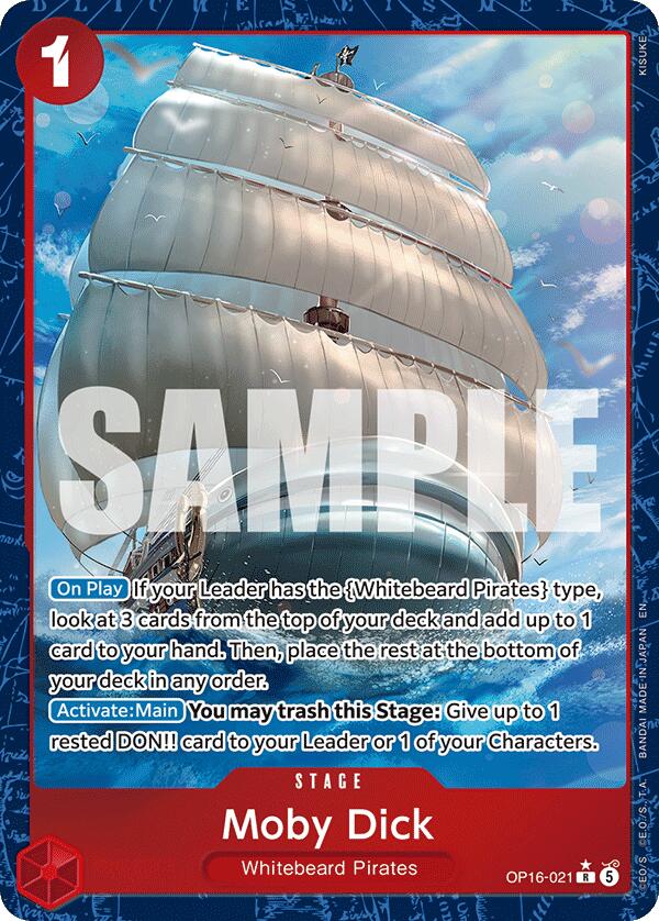 Moby Dick (Alternate Art) [The Time of Battle]