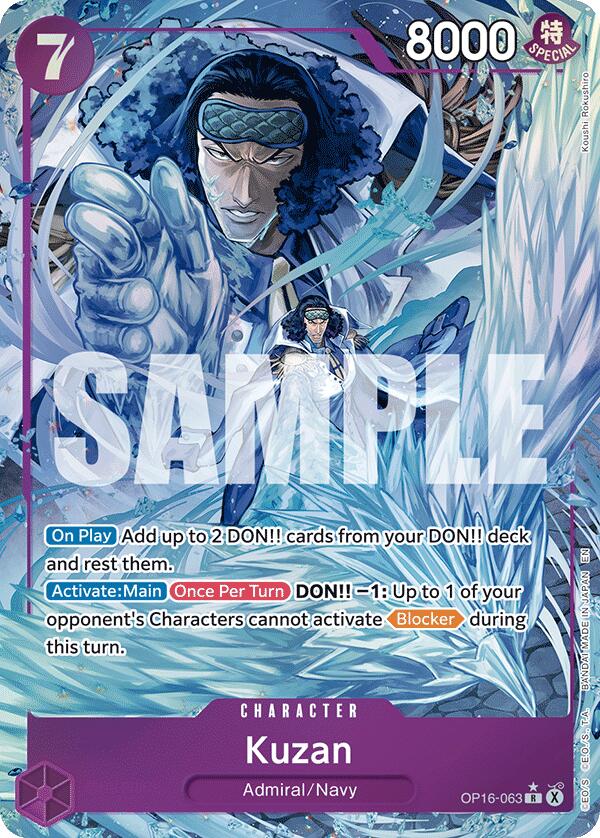 Kuzan (Alternate Art) [The Time of Battle]