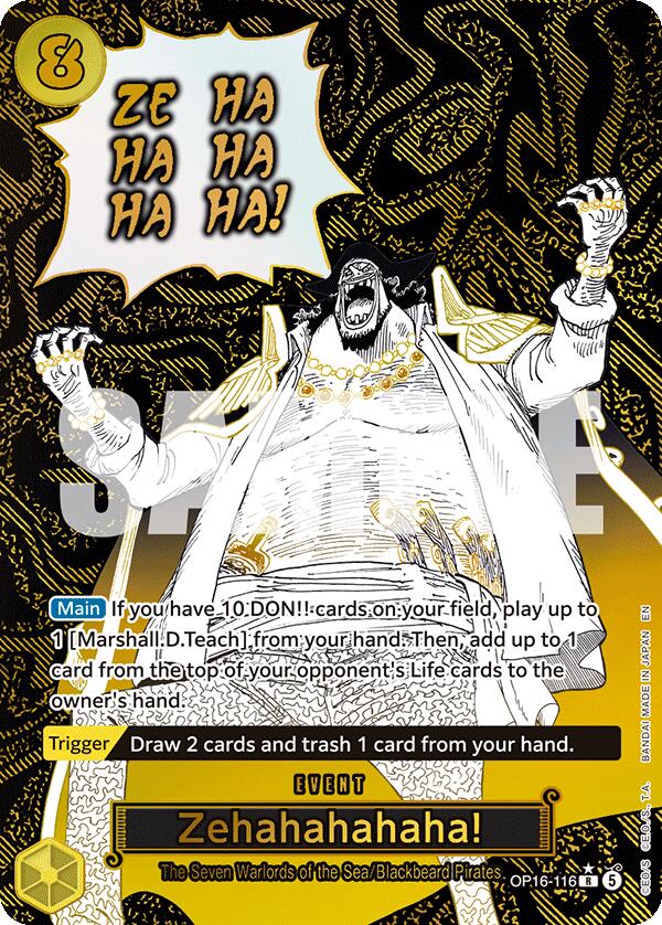 Zehahahahaha! (Alternate Art) [The Time of Battle]