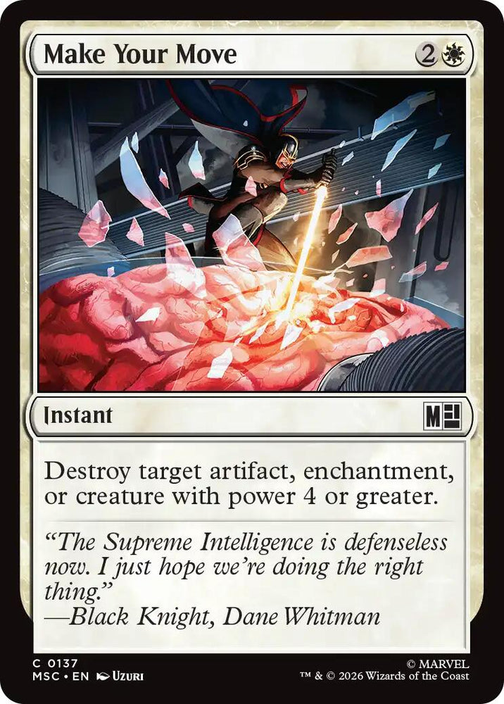 Make Your Move (Surge Foil) [Marvel Super Heroes Commander]