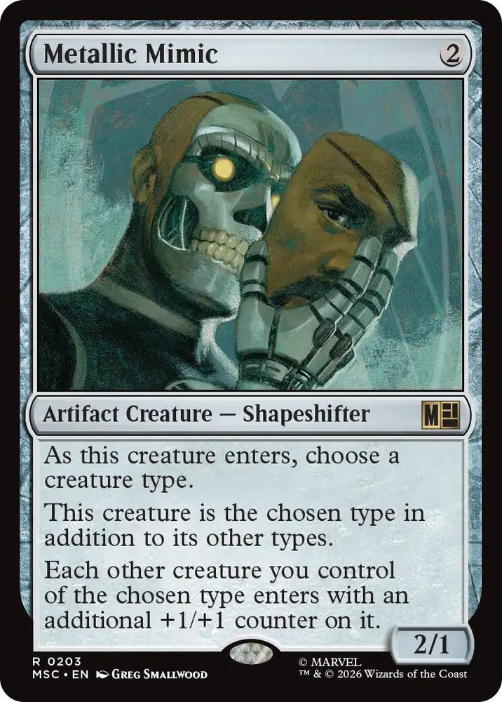Metallic Mimic (Surge Foil) [Marvel Super Heroes Commander]
